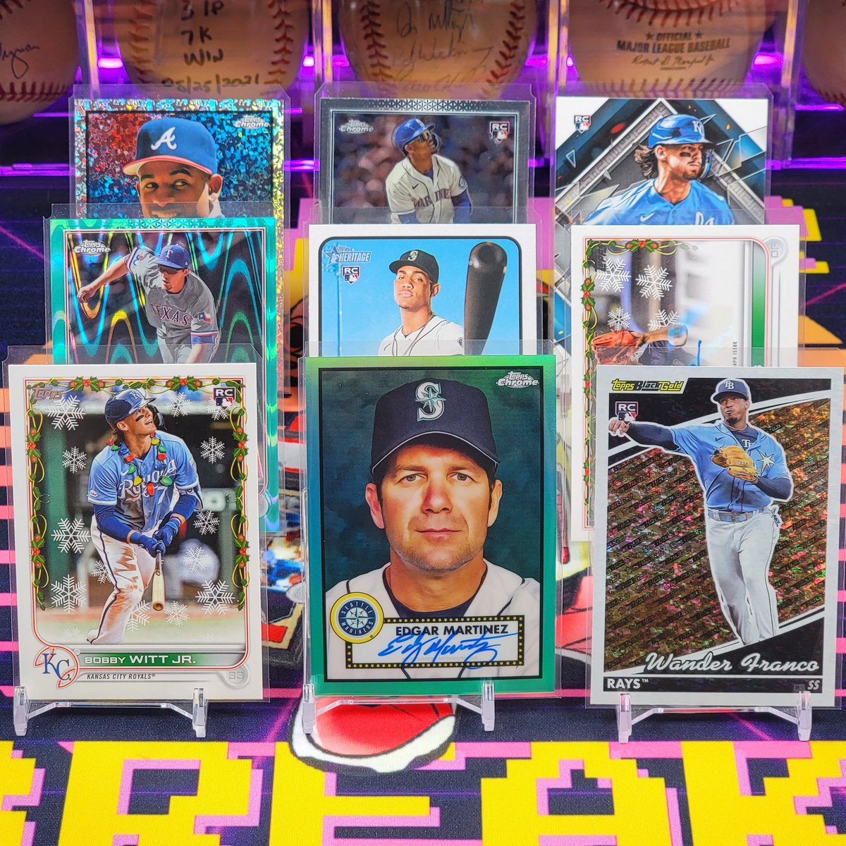 CyberBreaks7's tweet photo. Newly listed singles @ the https://t.co/T8pwKJb4FB store!

#Witt #JRod #Edgar https://t.co/wx8n21dbaA
