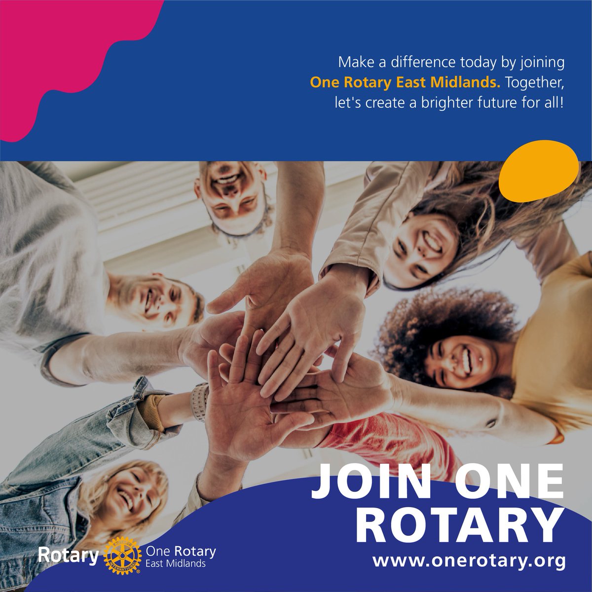 onerotaryemids's tweet photo. Ready to connect with other leaders, share your skills, and make a real impact in your community?
#OneRotary can help you do all that and more.
#OneRotaryEastMidlands #RotaryInternational #ServiceAboveSelf
#Volunteerism https://t.co/bVfbuWzDc1