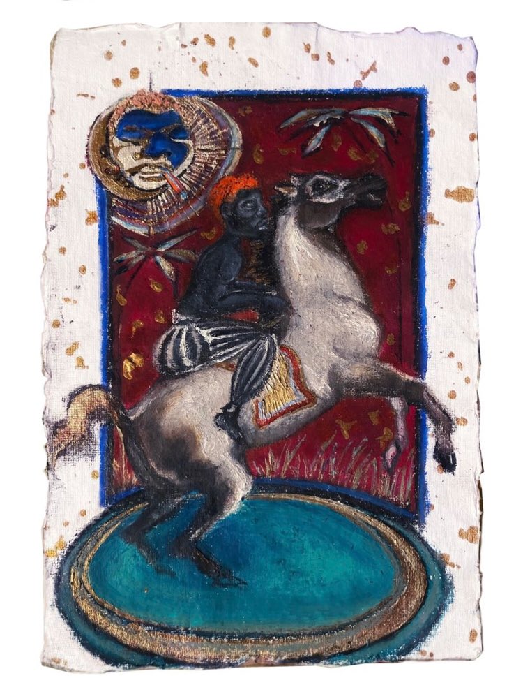 My daughter <a href="/_PearldeLuna/">Pearl de Luna</a> new #Tarot series now available pearldeluna.com ⚡️