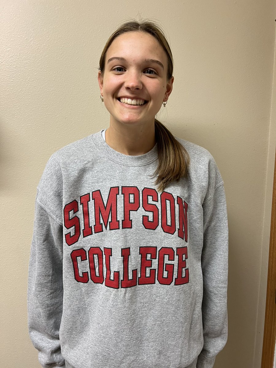 DannerNatalee's tweet photo. I’m excited to announce that I have committed to Simpson College to continue my education and volleyball career! Big thank you to everyone who’s coached and supported me along the way! #rollstorm 
@SimpsonVB https://t.co/mvYWabfqRx