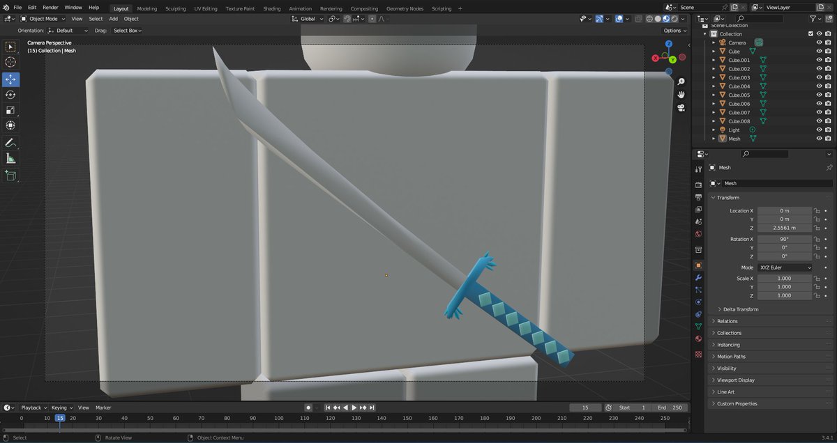 completelyX100's tweet photo. Vibe Sword // Pack & Waist Accessory! #Roblox #UGC #blender #3D #Model #Avatar #Avatarshop #goviral #Sword #3DSword #Swordpack #Waistaccessory #Backaccessory #Backbling https://t.co/pzypEELlfR