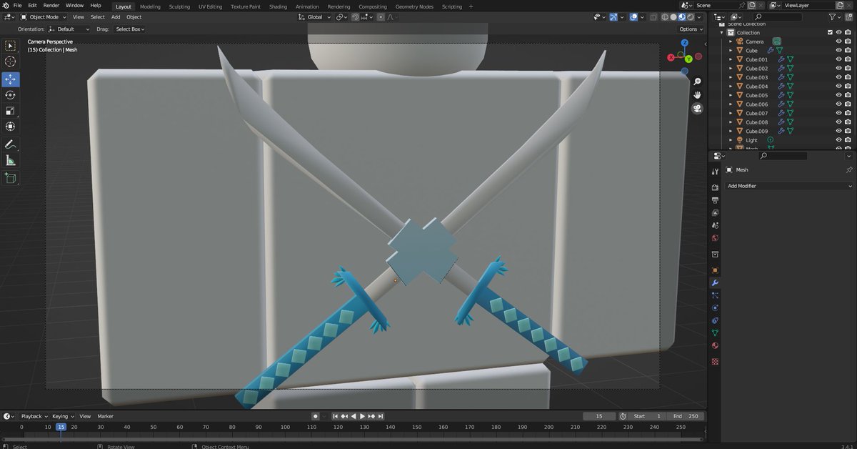 completelyX100's tweet photo. Vibe Sword // Pack & Waist Accessory! #Roblox #UGC #blender #3D #Model #Avatar #Avatarshop #goviral #Sword #3DSword #Swordpack #Waistaccessory #Backaccessory #Backbling https://t.co/pzypEELlfR