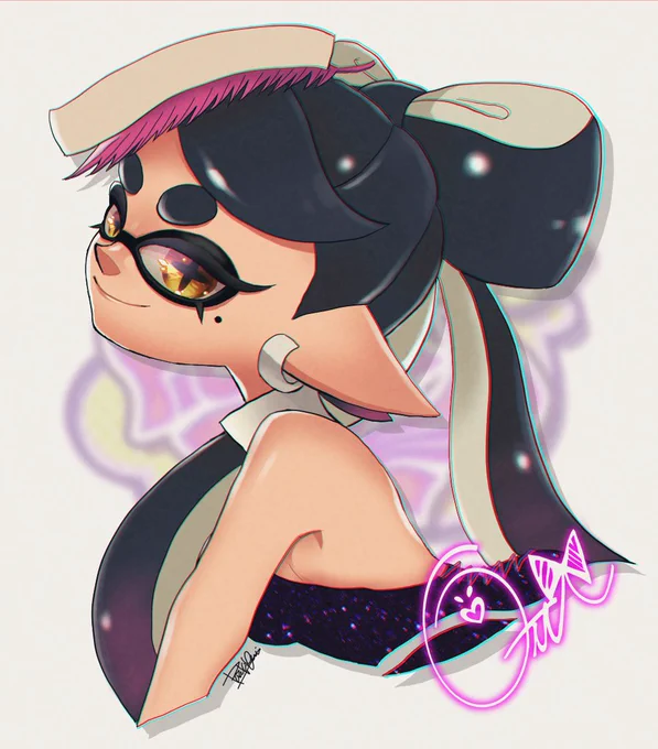トキメキ☆アオリちゃんブロマイド(Callie) #Splatoon3 