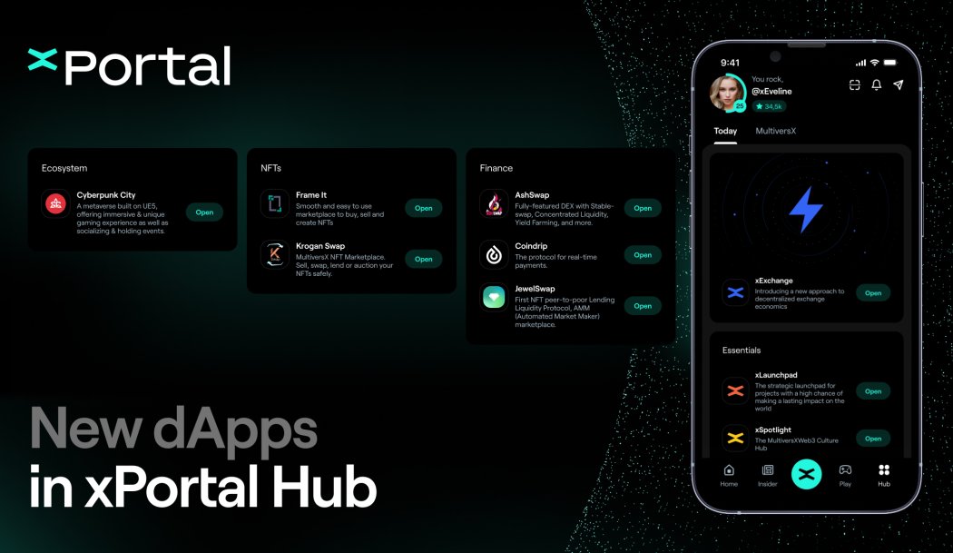EAPESCLUB's tweet photo. 📲 Cyberpunk City dApp is now available on xPortal hub!

Congrats @cyberpunkcity team for their continued innovation &amp; recognition in the #MultiversX ecosystem 👏

🔋 Remember to unlist &amp; stake your EAPES 🦧 to be eligible for the 138,000 $CYBER token airdrop on Apr 4th!

#EAPES https://t.co/l5KgDS9iNN