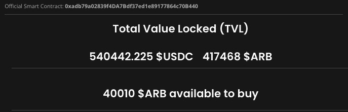 Thank you everyone for the love at <a href="/arbotcdesk/">$ARB OTC Desk at https://arbotc.lol/</a>!

Just a friendly reminder that Deal Fulfilment deadline is March 23, 11:59PM UTC

540k $USDC + 417k $ARB was a level we wouldnt have expected reached without the support from the community!

Thank you! Thank you! Thank you! ❤️