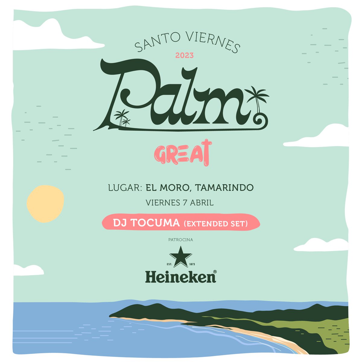 PALM 🌴 Santo Viernes at ElMoro Tamarindo