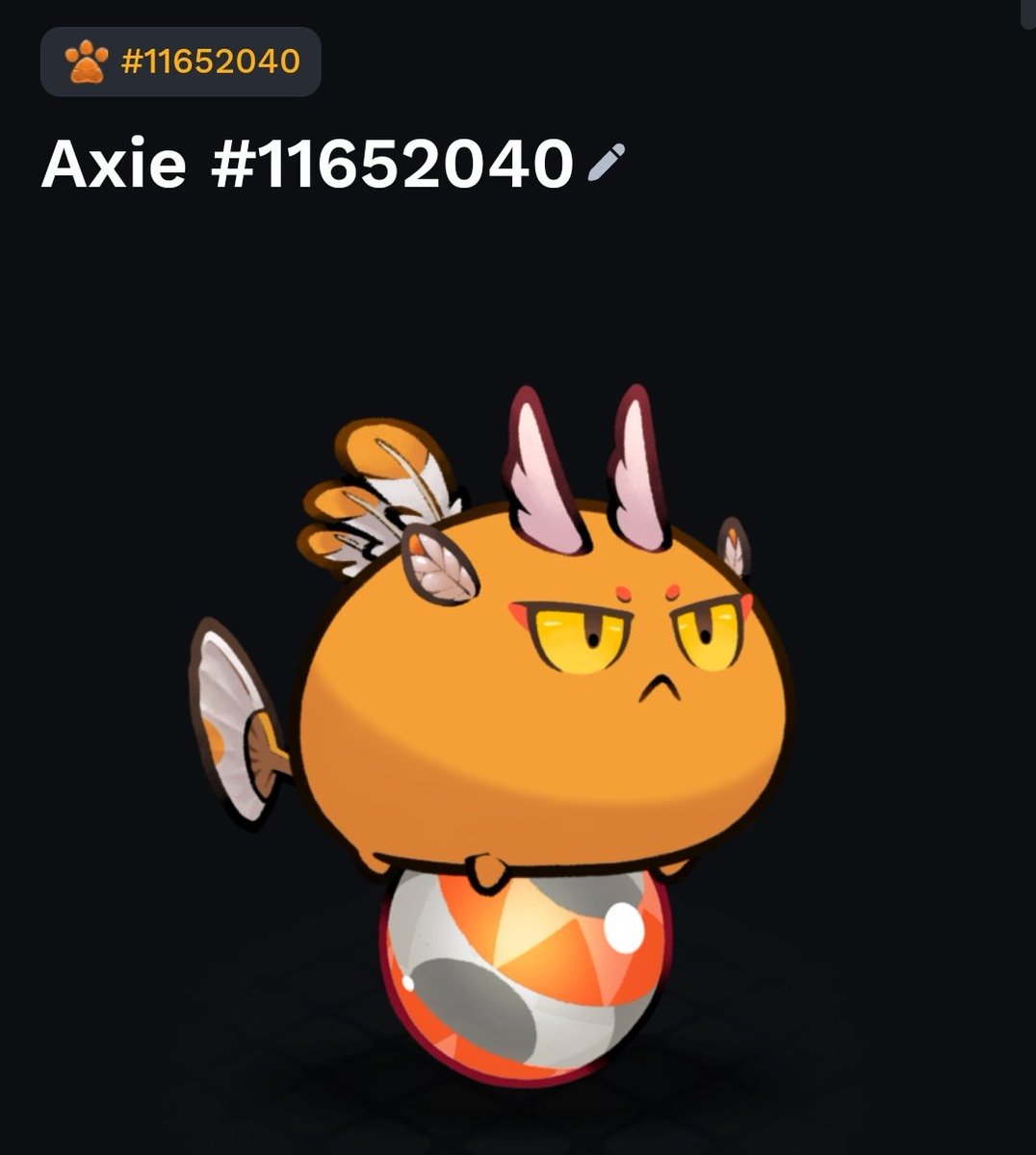 C0nstant_g's tweet photo. Make me an offer I can't refuse!!! π΄
@AxieInfinity #axiemarketplace #AxieOrigins https://t.co/460Zju7qJZ