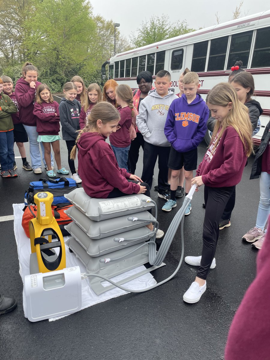 What a fun morning! Student Council members from Ninety-Six Elementary spent the morning learning about local government and participated in a question-and-answer panel with District 2 Councilman Mark Allison, County Manager Toby Chappell, and Greenwood City Manager Julie Wilkie.