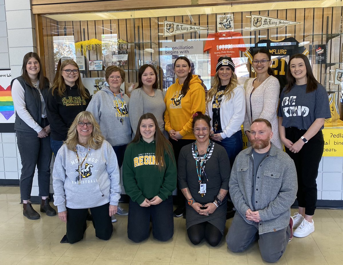 Grateful to have learned alongside these stellar, mentor teachers <a href="/mclurgmustangs/">McLurg School</a> and their talented <a href="/URFacofEd/">🦋URFacultyofEducation</a> pre-interns. 
The future <a href="/RegPublicSchool/">Regina Public Schools</a> remains BRIGHT and in good hands! 🙌