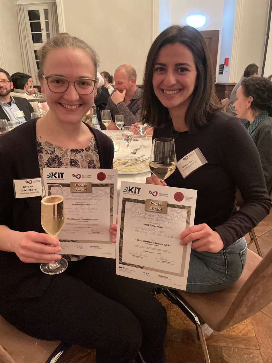 Molecular Systems Engineering (@mse_unihd) on Twitter photo Cheers to the group members for winning best poster award at Cluster conference on "3D Molecular Systems" : Barbara (1st Prize) and Maria (3rd prize). The conference took place in Kloster Schöntal last week from 12-16 March.  Congratulations!!   <a href="/Cluster3DMM2O/">3D Matter Made to Order</a>  <a href="/UniHeidelberg/">Uni Heidelberg</a> Cheers to the group members for winning best poster award at Cluster conference on "3D Molecular Systems" : Barbara (1st Prize) and Maria (3rd prize). The conference took place in Kloster Schöntal last week from 12-16 March.  Congratulations!!   <a href="/Cluster3DMM2O/">3D Matter Made to Order</a>  <a href="/UniHeidelberg/">Uni Heidelberg</a>