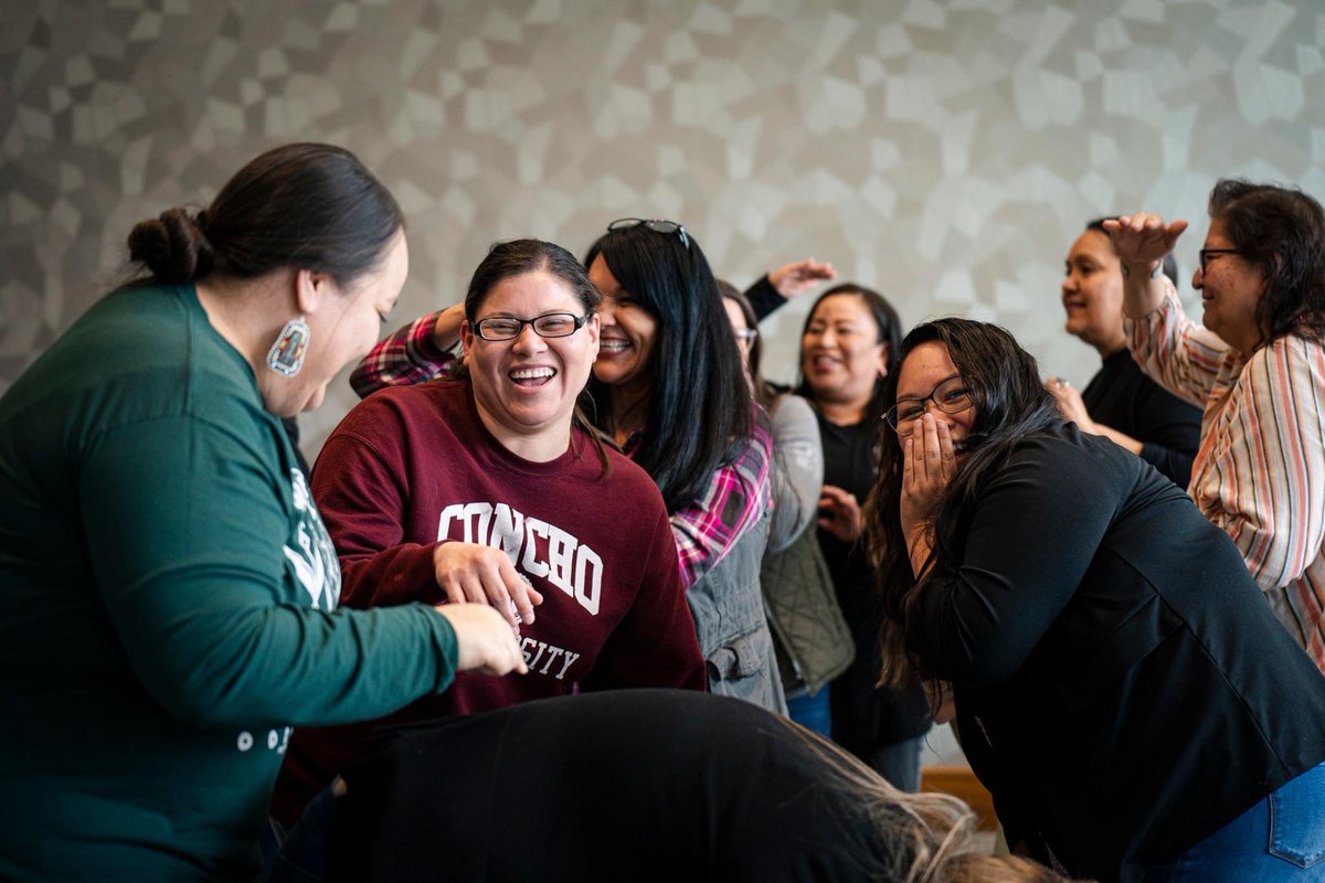 The_CADOE's tweet image. The Directors and Coordinators from the Department of Education attended an Adult Leadership Training facilitated by the Native Wellness Institute in Oklahoma City. We thank our facilitator Aurora Mamea for helping our staff better shape our Education family! #nativewellness
