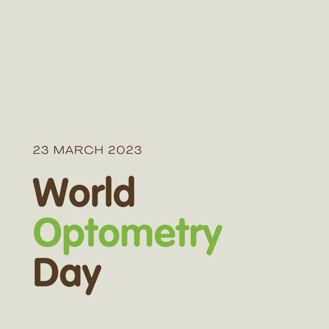 Today celebrates optometrists and eye care professionals across the world 🌏

Clear vision is a gift, but preserving it is an art. Happy #WorldOptometryDay to all the skilled optometrists who keep our eyesight sharp and our world in focus.