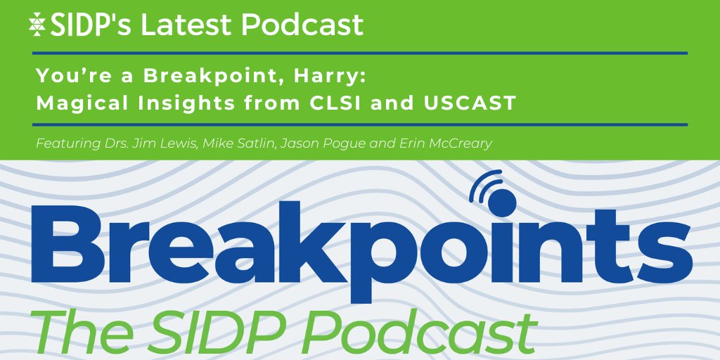 SIDP (@sidpharm) on Twitter photo How does a breakpoint become a breakpoint? 🧙♂️🧙
Drs. Jim Lewis, @MSatlin, and @jpogue1 join <a href="/ErinMcCreary/">Erin McCreary</a> for the answer (and more!) in the first episode of a five-episode miniseries all about #breakpoints!
🎧🪄 Listen now: sidp.pinecast.co How does a breakpoint become a breakpoint? 🧙♂️🧙
Drs. Jim Lewis, @MSatlin, and @jpogue1 join <a href="/ErinMcCreary/">Erin McCreary</a> for the answer (and more!) in the first episode of a five-episode miniseries all about #breakpoints!
🎧🪄 Listen now: sidp.pinecast.co
