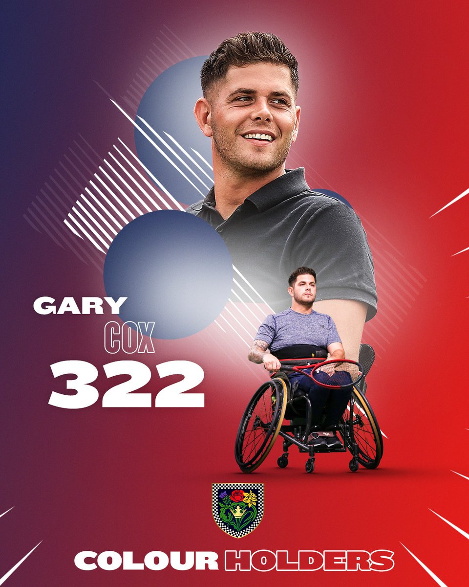 ⭐️ 3⃣2️⃣2️⃣ ⭐️

Congratulations to Gary Cox who becomes the latest player to represent Great Britain 🤩

#BackTheBrits 🇬🇧