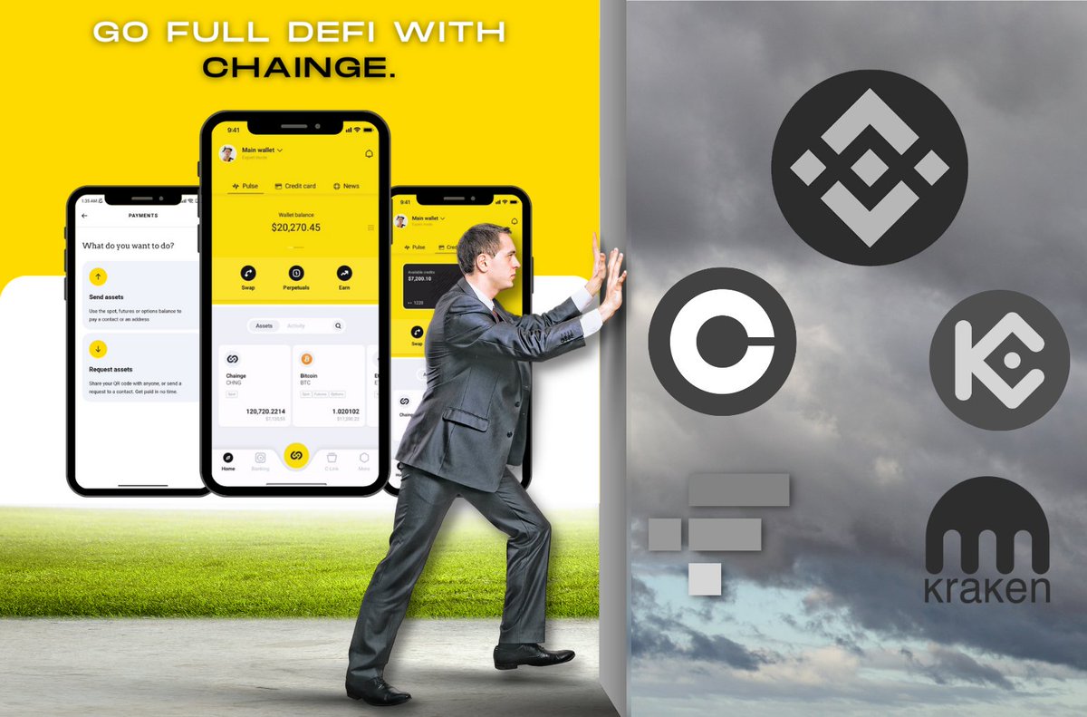 The sooner that decrepit old corrupt-to-the-core financial system breathes its last breath, the better

The future's bright
The future's #Decentralised 

#DeFi // #InCodeWeTrust

Luckily for us, #Chainge is already here

$CHNG // @FinanceChainge