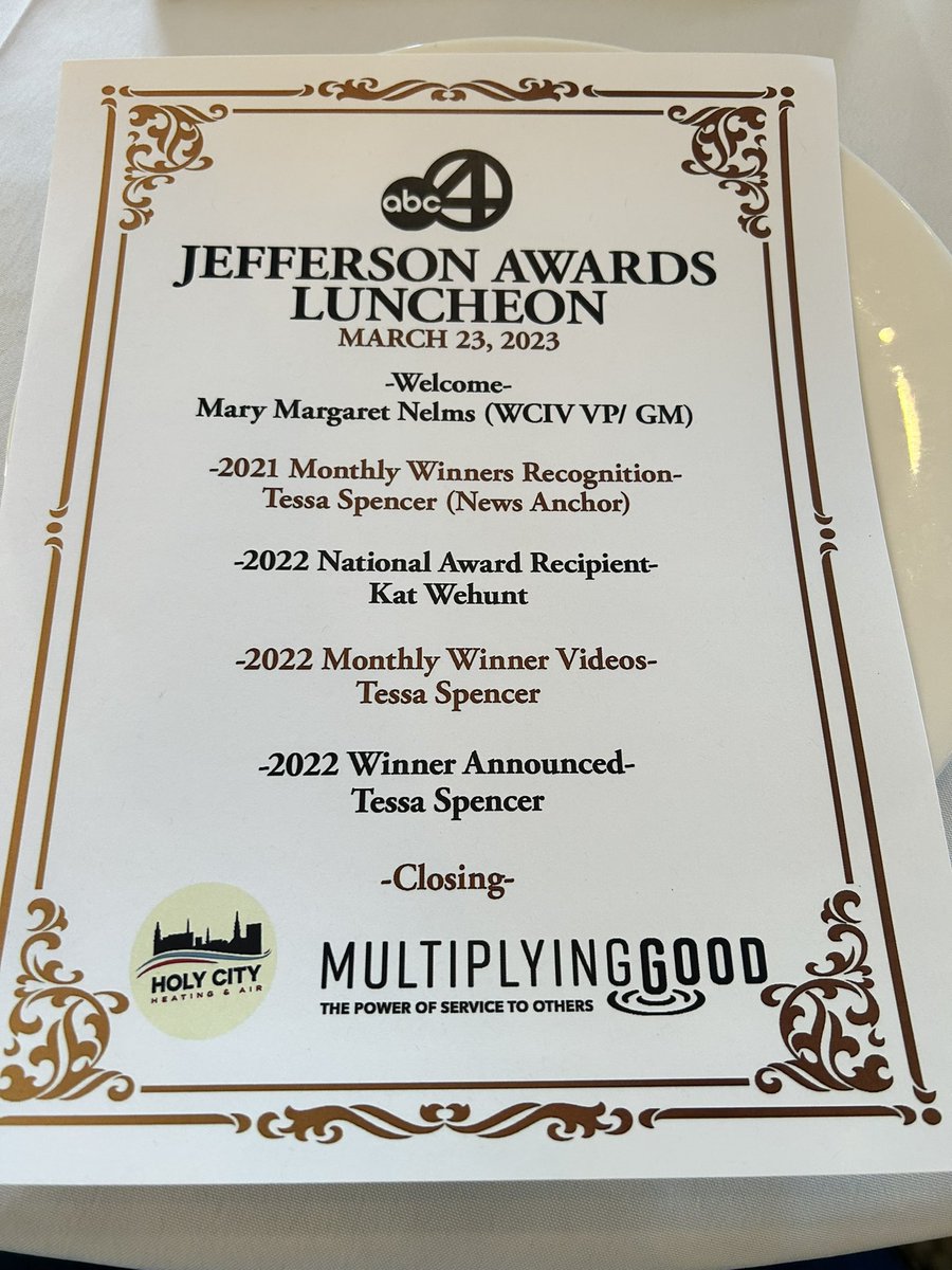 CityHvac's tweet photo. We are so proud to sponsor the #jeffersonawards &amp; we are grateful for the work UPLIFT CHARLESTON (Homeless advocacy &amp; Charleston Community empowerment) is doing in our community. Aaron Comstock, thank you for your advocacy!@UPLIFTCharlest1 https://t.co/11UlWP66ux