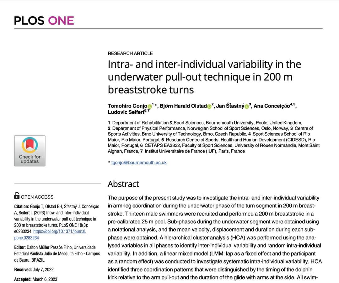 AnaConcei1's tweet photo. Swimming research🏊‍♀️ breaststroke turns https://t.co/M5EylE0mW2