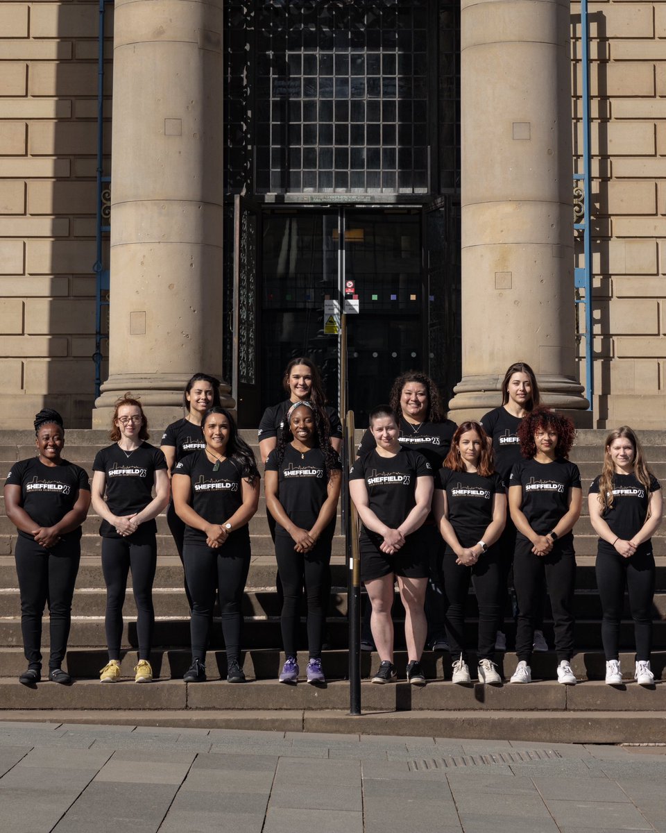 SBDApparel's tweet photo. Competitors assembled.

12 women and 12 men have arrived in England to participate in the inaugural Sheffield Powerlifting Championships. After many months of training, they are ready to battle it out across weight class for the title of champion of champions.

#Sheffield2023 https://t.co/H4BLaAZ5uk