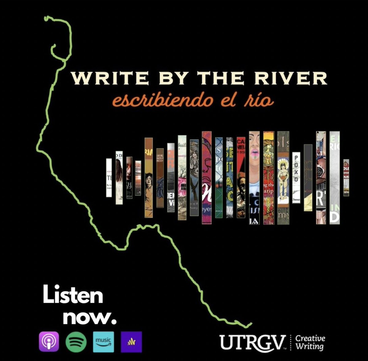 VaqueroRadio's tweet photo. UTRGV Podcast Highlights Local Writers

UTRGV’s Creative Writing Department started a podcast to promote the Masters of Fine Arts  program and culture around the Valley.

https://t.co/qaO0Lzww40 https://t.co/Fy80prJNJH