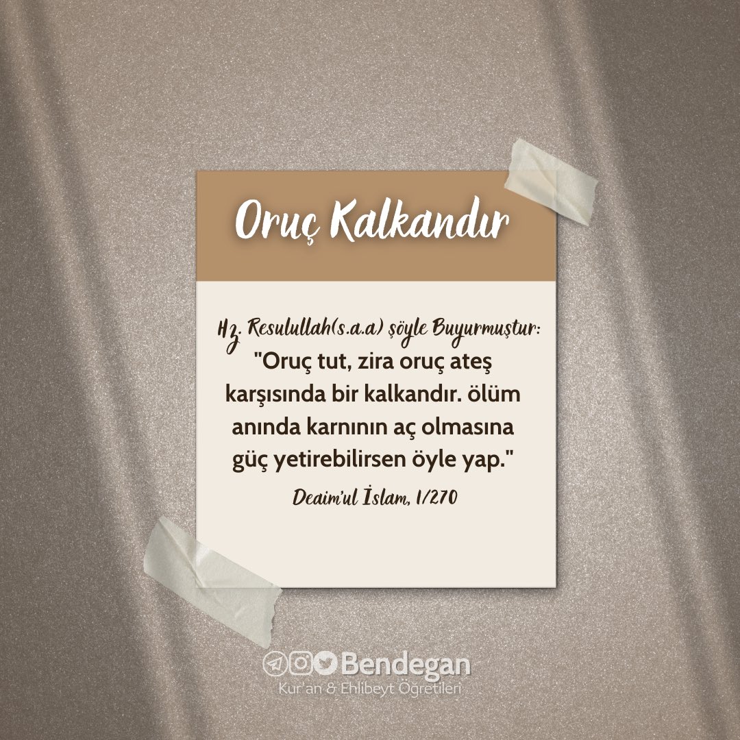 bendegan_'s tweet photo. Özel bir aydır Şehr-i Ramazan; çünkü saadet yolunun kılavuzu olan Kur’an-ı Kerim bu mübarek ayda inmiş, bin aydan daha hayırlı olan Kadir gecesi bu ay içerisinde kendine yer bulmuş, cennetin kapıları ardına kadar açılıp, cehennem kapıları da tamamen kapanmıştır. https://t.co/Gpto4NlcGZ