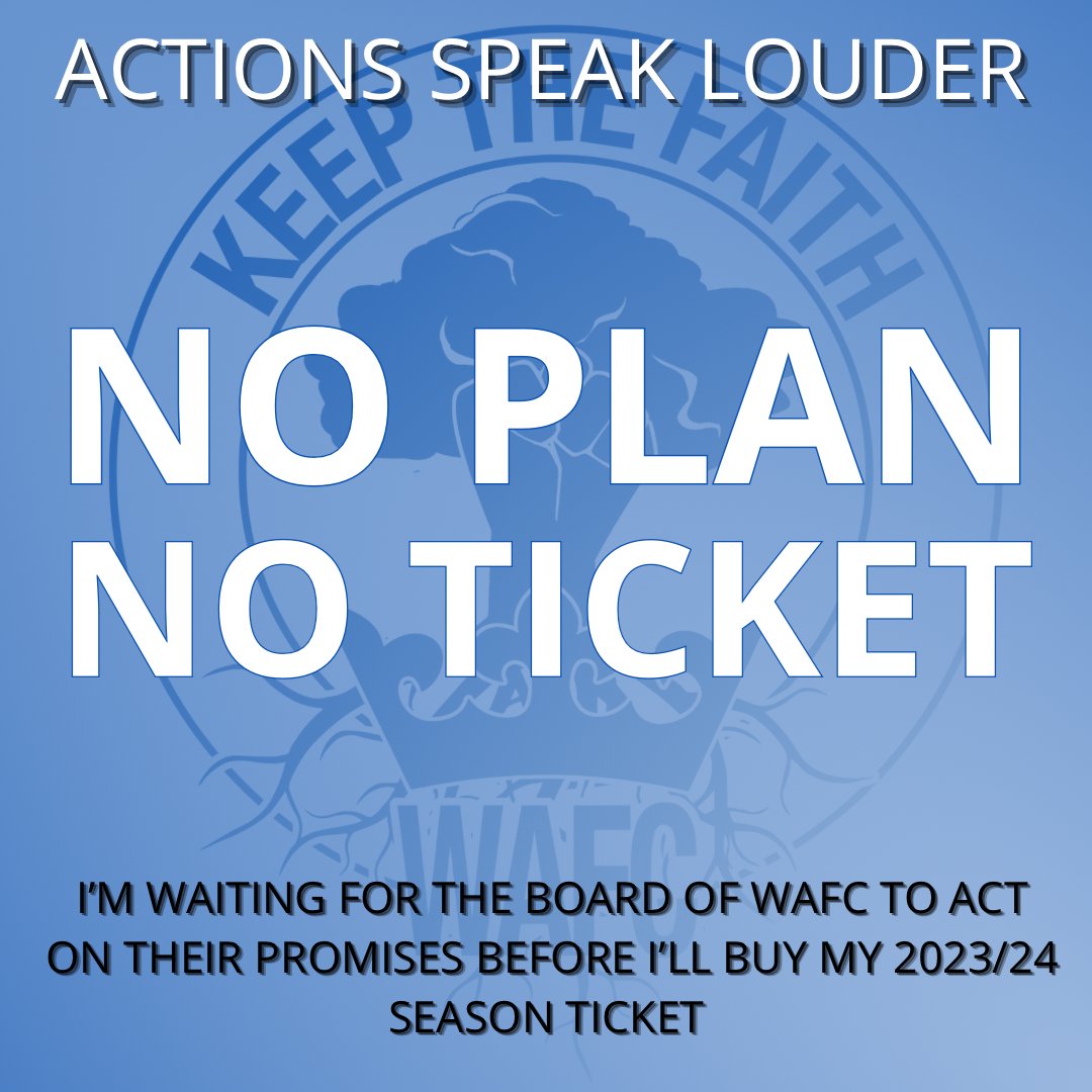 JasonWillNaylor's tweet photo. #NoPlanNoTicket

https://t.co/o4UsMgzKNL

#wafc https://t.co/WtUW97GWvZ