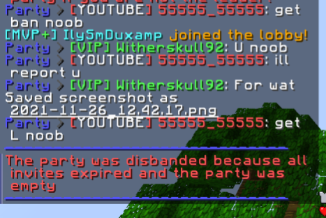 Minecraft Chat Out of Context (@mcchatooc) on Twitter photo 