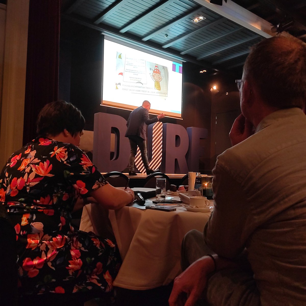 Presentatie van de DURF app. Ook Roeiploeg Urk doet hier aan mee. De app is nu te downloaden.