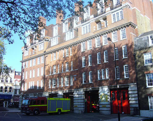 saveclerkenwell's tweet photo. @LondonFire Don't forget the oldest! @saveclerkenwell still standing unused 9 years after @BorisJohnson shut it. https://t.co/igL8qfpINC