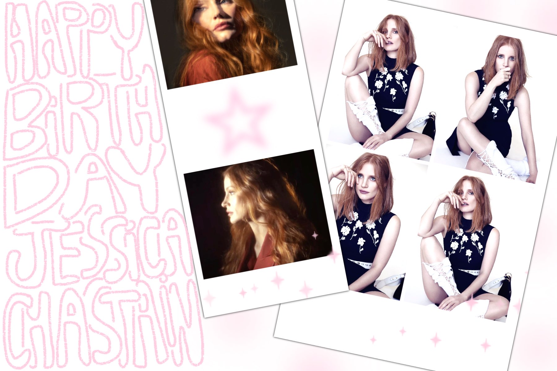    happy birthday 
      jessica chastain !  ° 