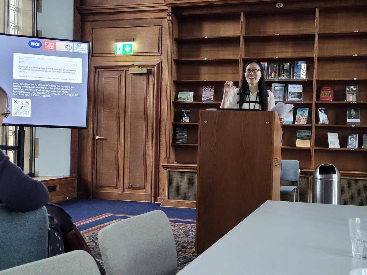 Jo_WallerPhD's tweet image. Conference ends with a really nice presentation by Yueh-Hsin Wang on cancer treatment in people with mental health disorders. Full paper here:onlinelibrary.wiley.com/doi/full/10.10… @EDavies72 @ccsph_kcl @kingsmedicine @KCLcancer_pharm @BPOSUK #BPOS2023