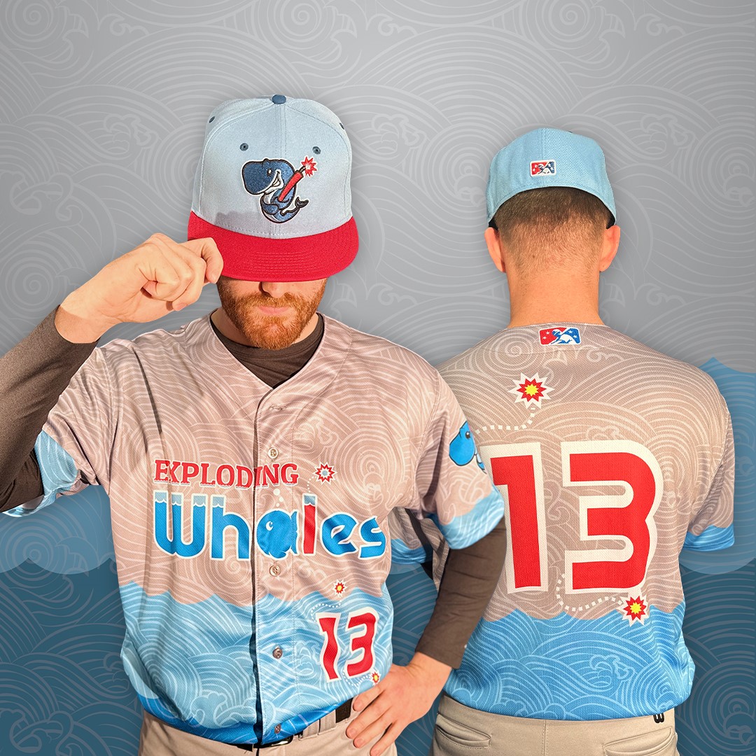 EugeneEmeralds's tweet photo. Introducing our new “Exploding Whales” threads for the 2023 season 🐳🧨#RootedHere https://t.co/ve4MQytNlL