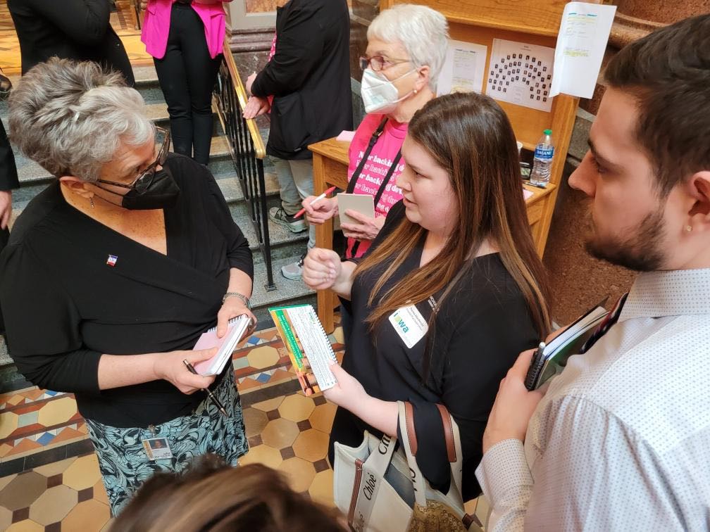 FinancialPlusCU's tweet image. Earlier this week a few of our staff Hiked the Hill for Iowa credit unions! Our advocates were able to speak with senators regarding the credit union update bill (HF131). Thank you to all the senators who took the time to listen to our advocates! #ialegis #IowaCreditUnions