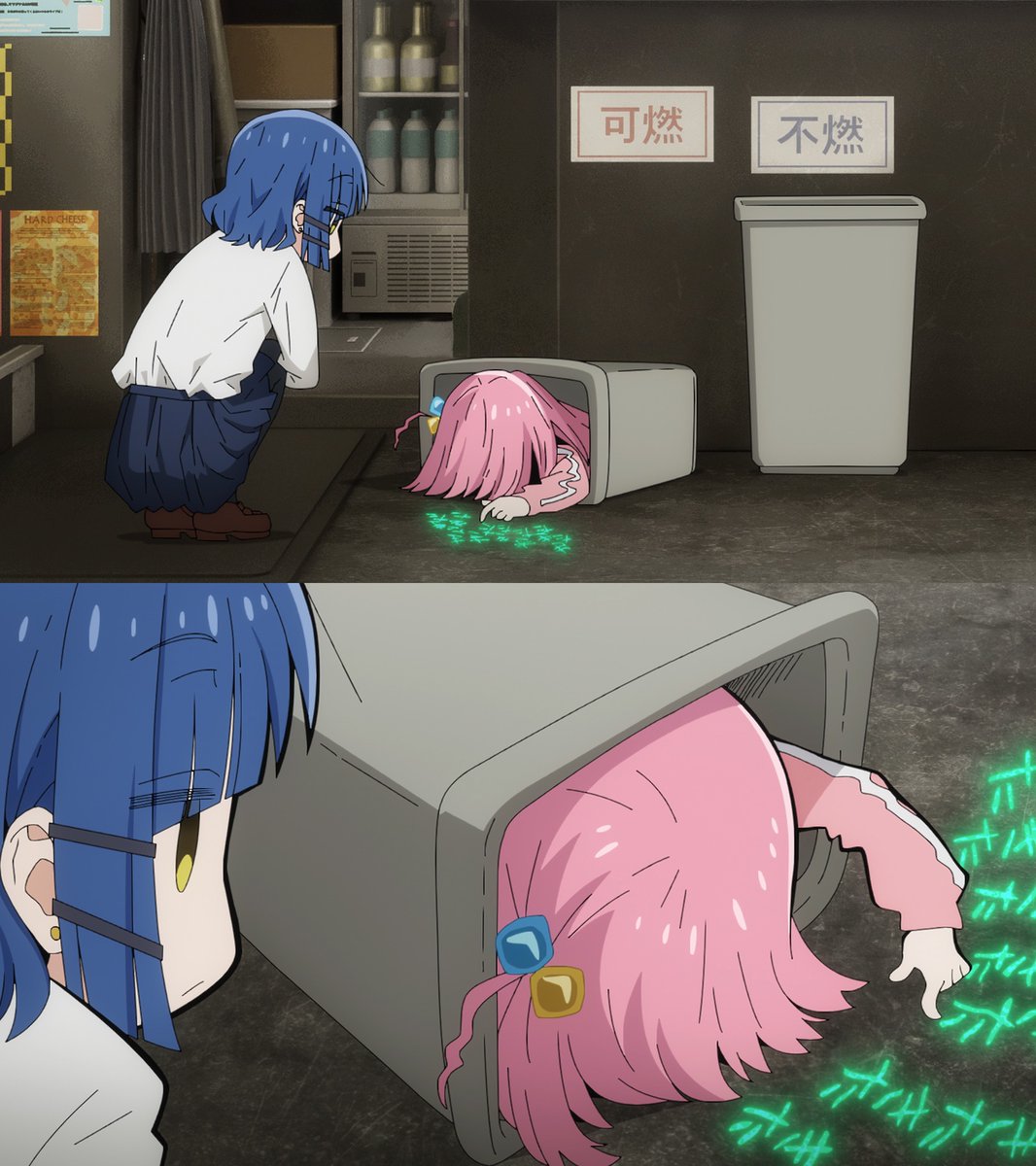 Let's go for another day, Bocchi  🗑️ (via BOCCHI THE ROCK!)