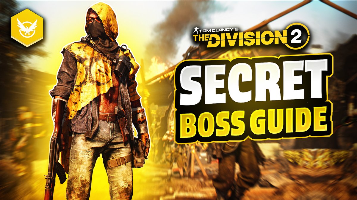 rogue_gold's tweet image. The Division 2: DID YOU KNOW These Secret Bosses Existed? | youtu.be/0FT6VHRq5zk