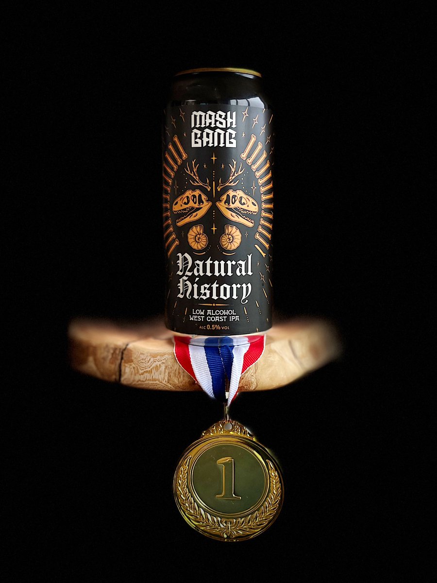 LiberianEnglish's tweet photo. π₯#AlcoholFreeAwards rating is βgood enough to search forβπ 0.5%πΊ for Natural History from Mash Gang (Aberdeen, Scotland) β Over Drinking 331st tasting π¬ 75; βοΈ 77; βοΈ 78; π 78; west coast IPA with Citra, Chinook Centennial, Cascade hops #AFAgold #AlcoholFree @gang_mash https://t.co/3nNSICxtOr