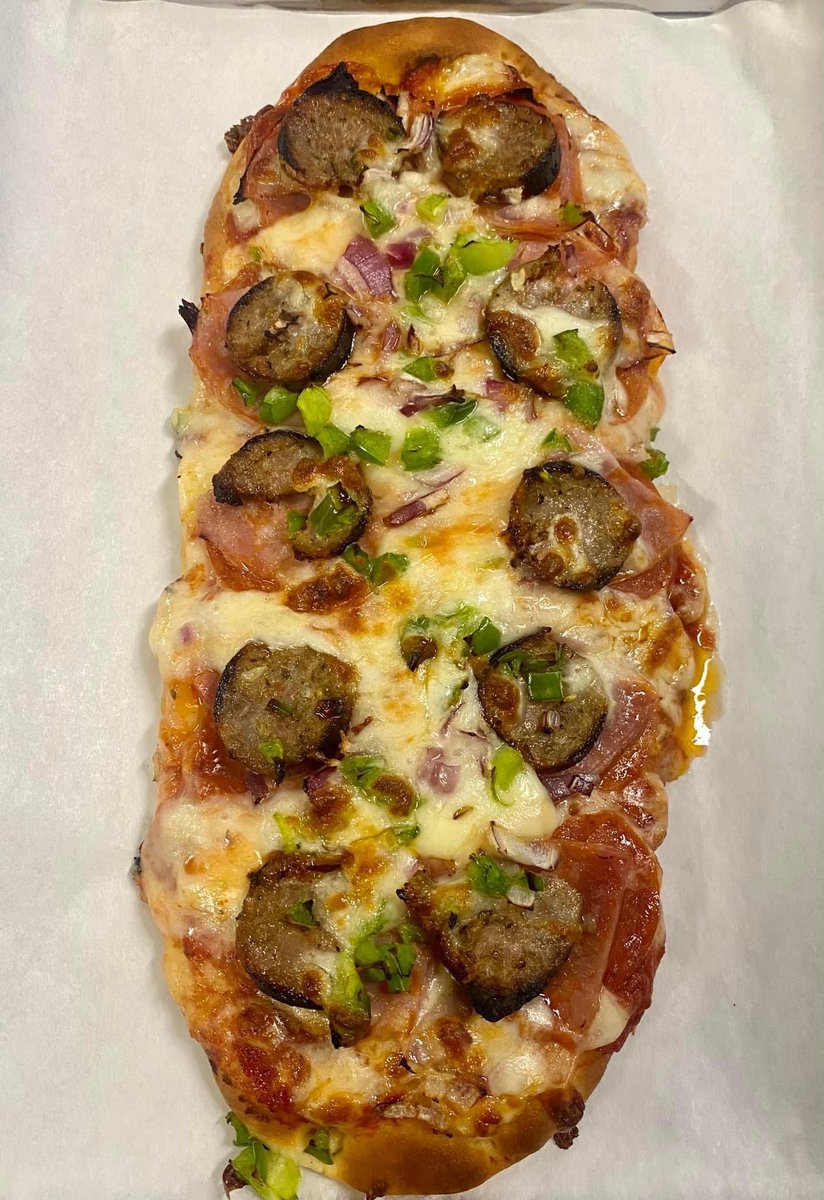 Italian Flatbread Pizza 🇮🇹🍕