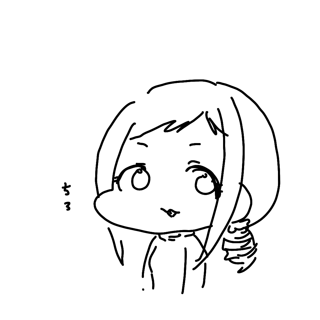 舌しまい忘れ 