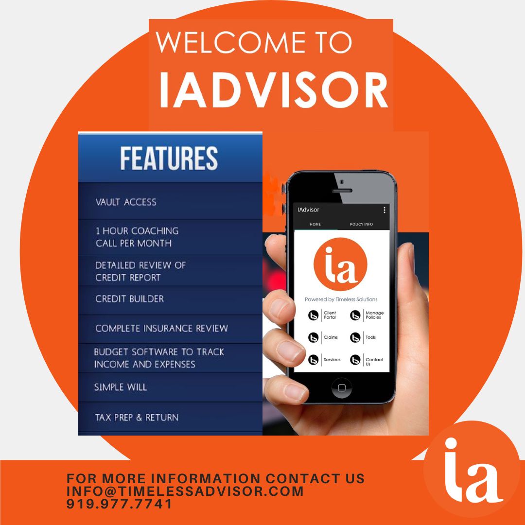 TeamTimeless14's tweet photo. The Features you can access by hiring a Timeless consultant as your Personal CFO!

Contact Us Today
☎️ 919.977.7741
✉️ service@timelessadvisor.com 

#thetimelessway #wealthmanagement #realestate #mortgages #investing #consulting #insurance #auto #home #commercial #life https://t.co/Cb8yOXZFNf