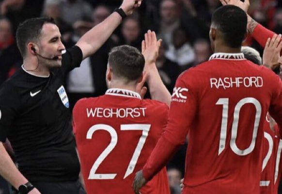 Arsenal have been charged by the FA after Man United’s players surrounded the referee during Sunday's FA Cup win against Fulham.