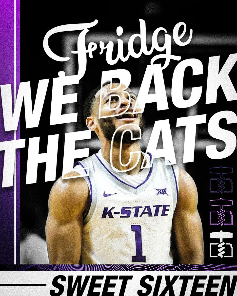 shopfridge's tweet photo. EMAW
#marchmadness #gameday #kstate #sweetsixteen #cats #thefridge https://t.co/BRyTHA76FE