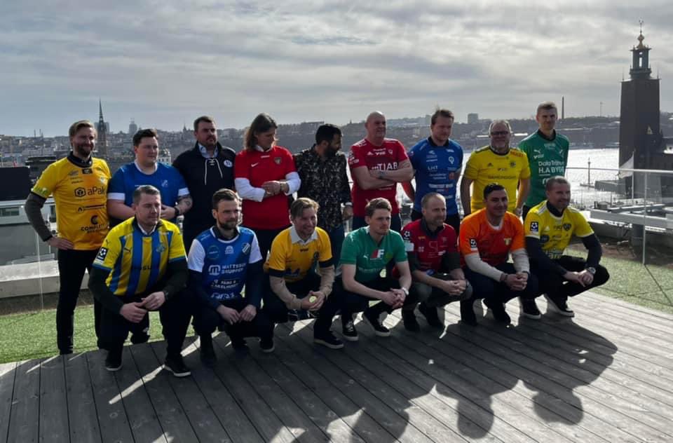 NiklasTidstrand's tweet photo. Upptaktsträff med Ettan för säsong 2023 med många likasinnade fotbollsnördar!⚽️💪 

@Ettanfotboll https://t.co/DI0shBsjKG
