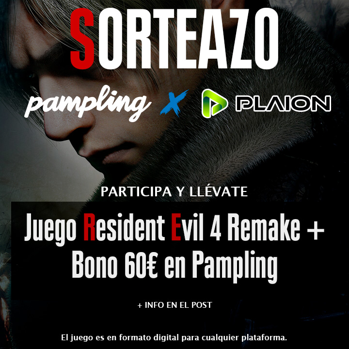 🔥SORTEAZO🔥
¿Quieres ganar el #ResidentEvil4Remake + 60€ en Pampling? ¡Estás de suerte!

Para participar:
— Sigue 
<a href="/PLAION_ES/">PLAION España 🐥</a>
  &amp; 
<a href="/PamplingNews/">Pampling 👕</a>

— Haz RT a este tuit.
— Menciona a 1 amigx que le encanten los videojuegos.

¡Así de fácil!
Finaliza 27/3/23

#PamplingXPlaion