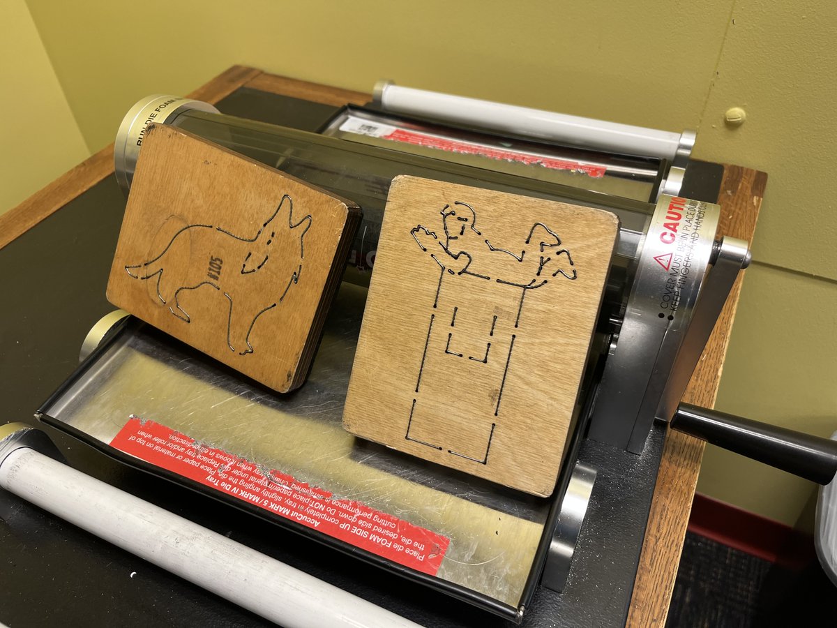 FDLPL's tweet photo. Did you know we have a die-cut machine? It's free to use and available whenever the library is open. Find the machine and many die cuts in the Cindy Casetta Barden Teachers' Resource Center. No need to be a teacher to use the machine, or to borrow the kits in the resource center. https://t.co/pJ0nnh43Qg