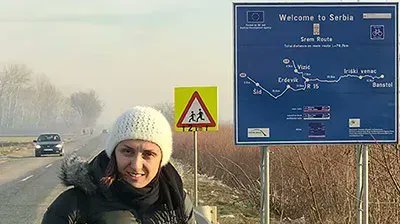 Congratulations Borjana Lubura-Winchester on a successful dissertation defense earlier this week! "Humanizing Critical Geopolitics: Everyday Migrant Experiences Along The Western Balkan Route." We are so proud of you!