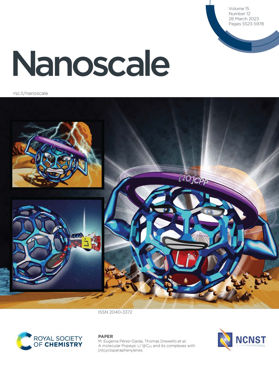 nanoscale_rsc's tweet photo. On the cover of @nanoscale_rsc is a molecular Popeye, in which the @PerezOjeda_lab and colleagues look into Li+ @ C₆₀ and its complexes with [n]cycloparaphenylenes! Find out more here 👇
https://t.co/jQ6Yvq0aFY https://t.co/dnuxHxJ4UQ