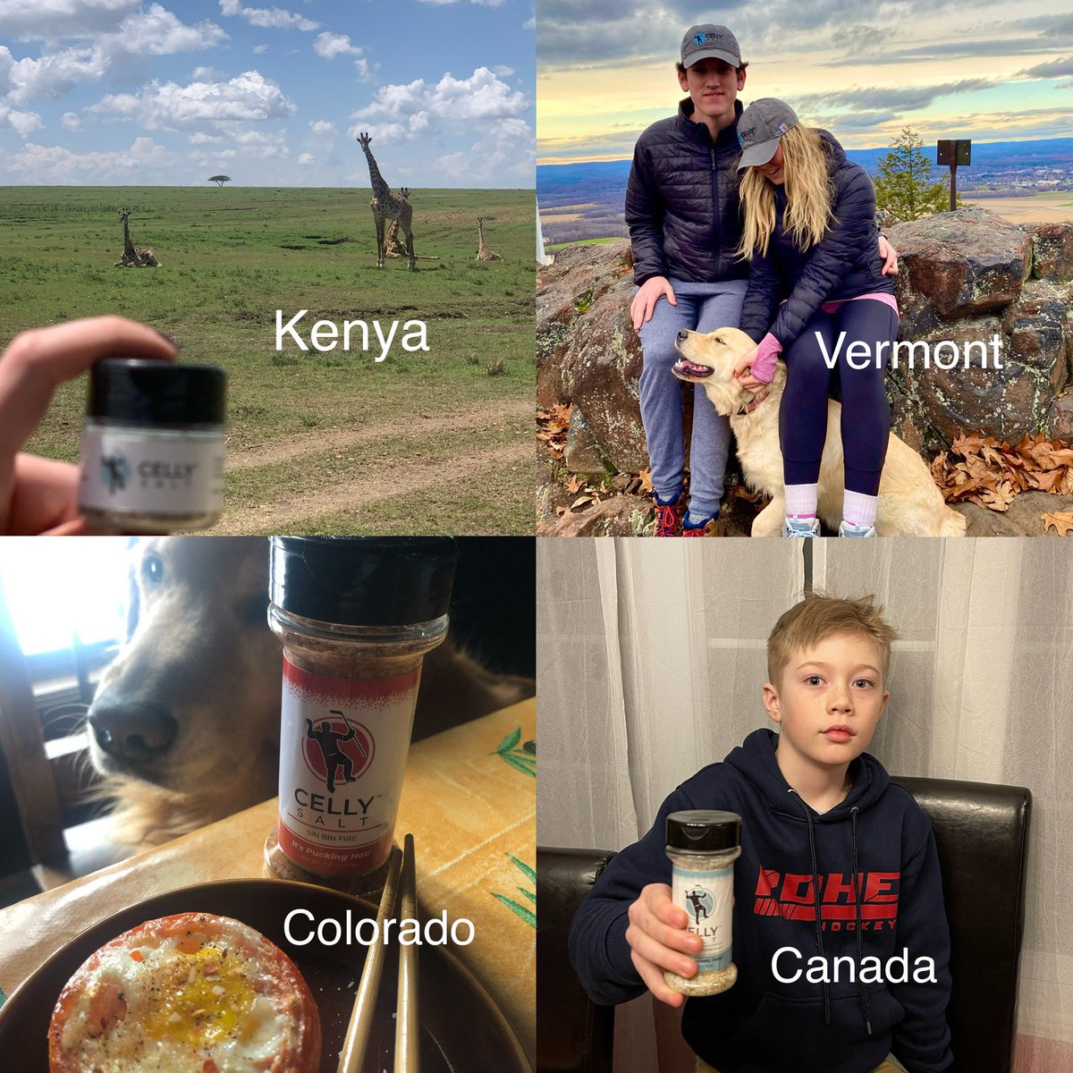 Celly Salt is Global.🌎

cellysalt.com

#cellysalt #wordwide #kidapproved #healthy #healthyfood #healthylifestyle #fishing #walkerscay #hockey #nhl #hockeymom #womanownedbusiness #camping