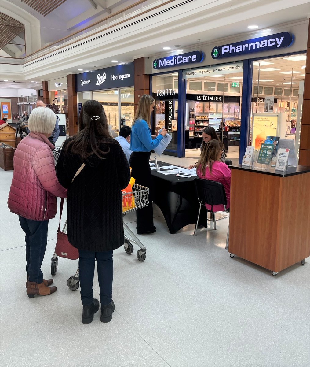 We held our free blood pressure check event at MediCare Forestside Shopping Centre today, which turned out to be a success! Having a quick test is a great way to find out what your blood pressure is – and it could save your life. #knowyourbloodpressure #pharmacy #healthcheck
