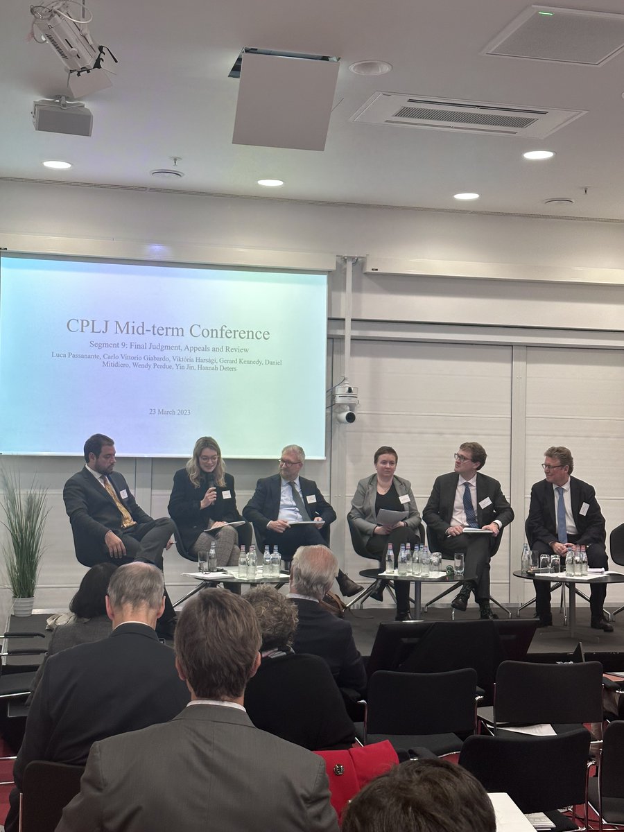MPI_Luxembourg's tweet photo. #CPLJ mid-term conference: In today’s final part, the presentation of Segment 9 focussed on Final #Judgment, #Appeals and #Review, and Segment 10 covered #DigitalRevolution and #Procedure, respectively coord. by Profs Passanante and Gascón Inchausti.
@maxplancklaw @FnrLux https://t.co/qMGRiO70eJ