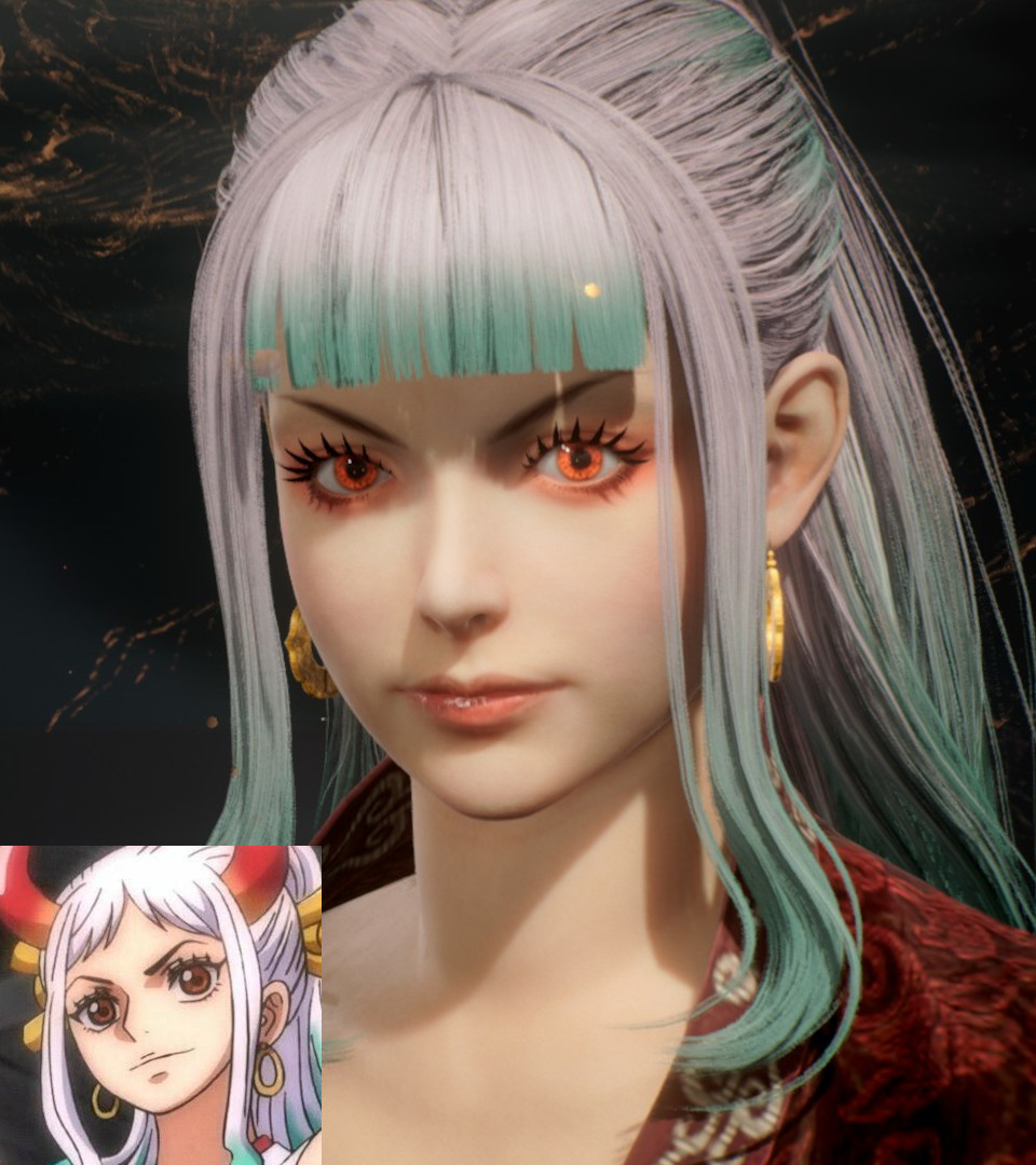 GAd8788's tweet photo. Wo Long: Fallen Dynasty Character Creation - Yamato (ONE PIECE) https://t.co/A7MVh3FtfS @YouTubeより #WoLong #ウォーロン #Wolong_code #WoLongSteam https://t.co/uCN8DHNAqY