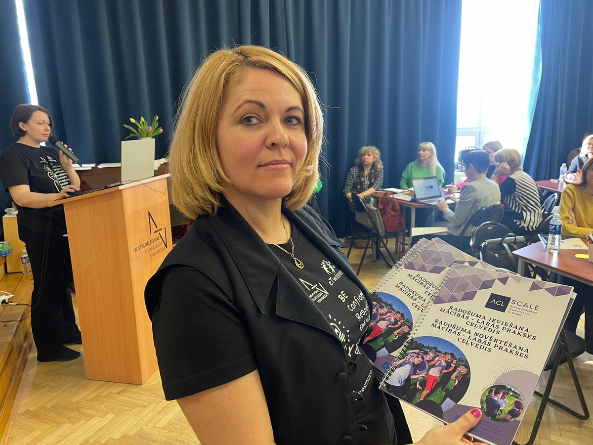 scaleacls's tweet photo. Latvian project partner ATV hosted their #MultiplierEvent earlier this month.
Everyone who came along had the opportunity to engage in an Applied #Creativity Lab!
Read more: https://t.co/nm2MFYEXdu
@Aspire_int @IVEHothouse
#erasmusplus #erasmusplusproject #erasmusplusimpact https://t.co/yOo6g9frf7